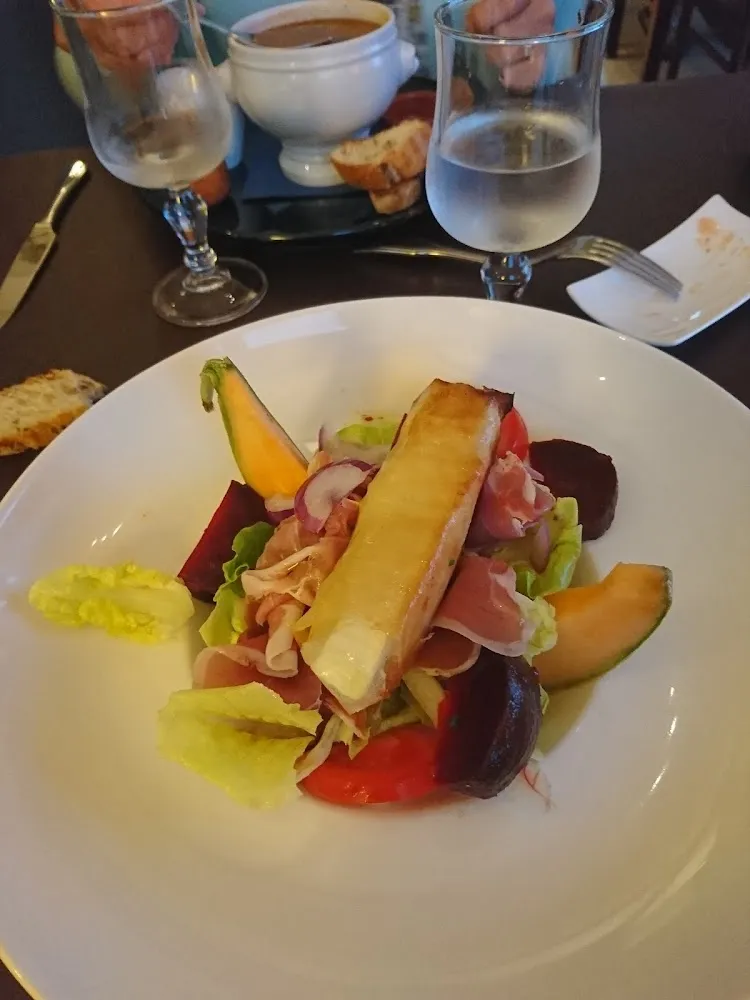 Salade Melon Jambon Cru